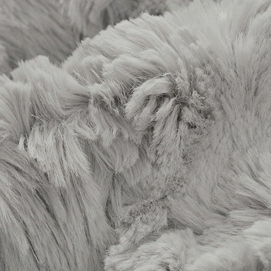 Tissu Luxe Cuddle Glacier Silver 58" par yard