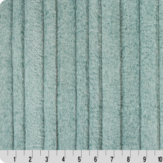 Luxe Cuddle Iced Vienna Spruce Fabric - Premium Plush Per Yard