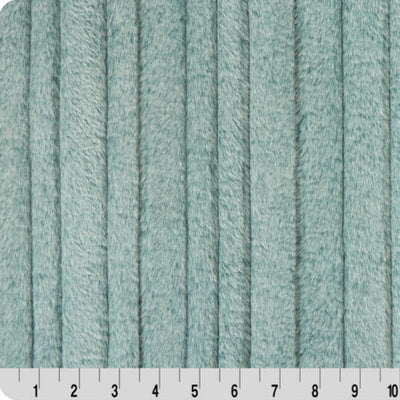 Tissu Luxe Cuddle Iced Vienna Spruce - Peluche Premium au Yard