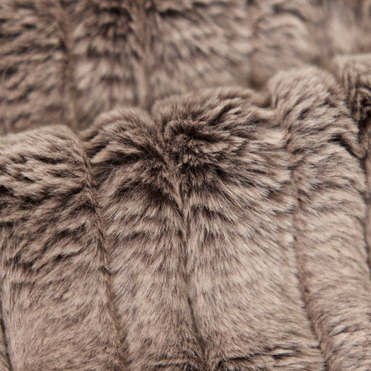 Tissu Luxe Cuddle Iced Vienna Chocolate - 58" par yard