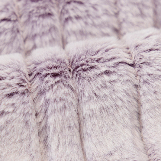 Tissu Luxe Cuddle Iced Vienna Elderberry - 58" de large