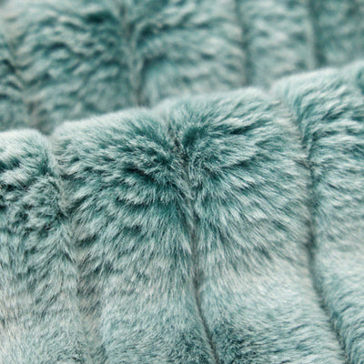 Tissu Luxe Cuddle Iced Vienna Spruce - Peluche Premium au Yard