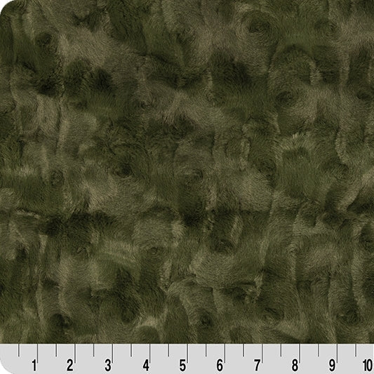 Tela Luxe Cuddle Luna Loden de 58" - 60" por yarda