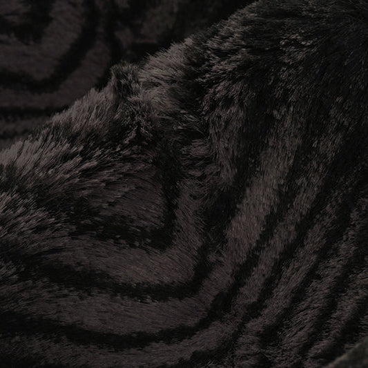 Black Luxe Cuddle Mamba Fabric - 58"/60" per yard
