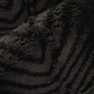 Tela Mamba Cuddle Luxe Negra - 58"/60" por yarda
