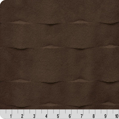 Luxe Cuddle Marbella Truffle Fabric - 58" Wide