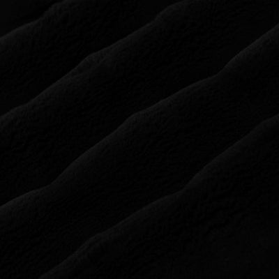Luxe Cuddle Marbella Tela Negra - 58" de Ancho