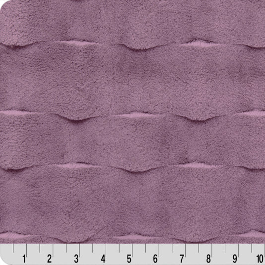 Tela Luxe Cuddle Marbella Elderberry - Suave y Elegante
