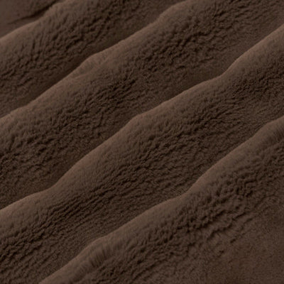 Luxe Cuddle Marbella Truffle Fabric - 58" Wide
