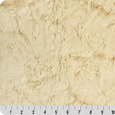 Luxe Cuddle Marble Beige Fabric - 58" - 60" per Yard