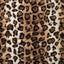 Camel/Black Luxe Cuddle Milan Bobcat Fabric - 58"/60" per Yard