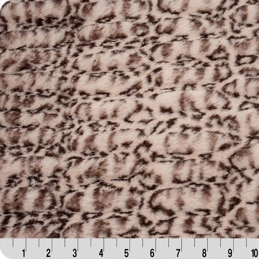Maple Glaze Luxe Cuddle Milan Cheetah Fabric per Yard