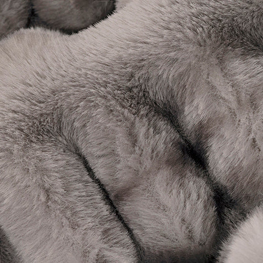 Tela Graphite Luxe Cuddle Milan Enzo por Yarda