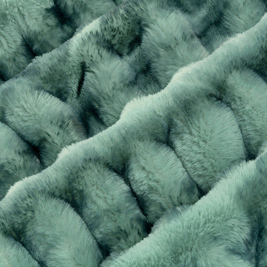 Jade Luxe Cuddle Milan Enzo Fabric per Yard