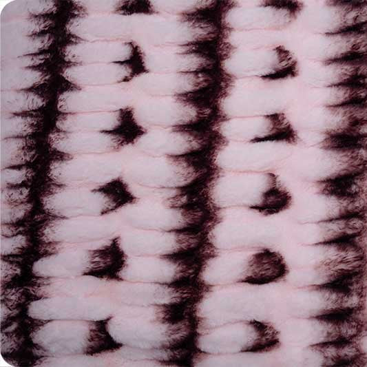 Black Cherry Luxe Cuddle Milan Luca Fabric per Yard