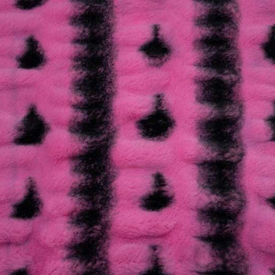 Luxe Cuddle Milan Luca Think Pink Fabric per Yard