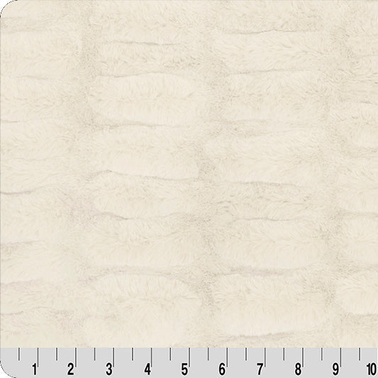 Luxe Cuddle Milan Natural 58" - 60" Fabric per Yard