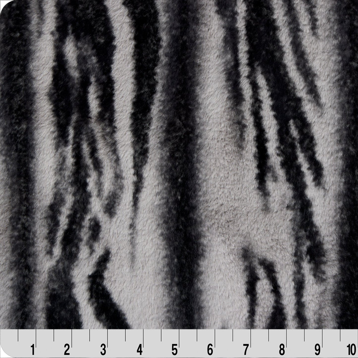 Graphite/Black Luxe Cuddle Nube Fabric - 58"/60" per yard