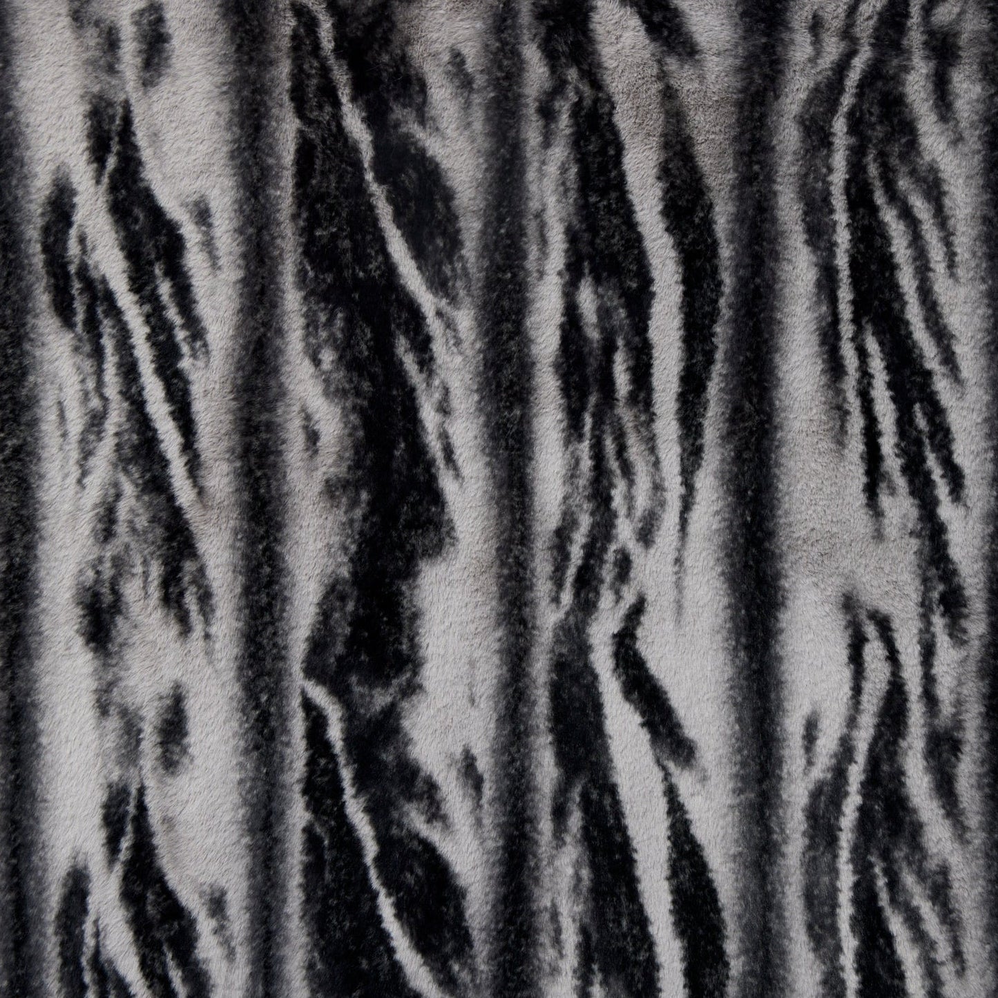 Graphite/Black Luxe Cuddle Nube Fabric - 58"/60" per yard