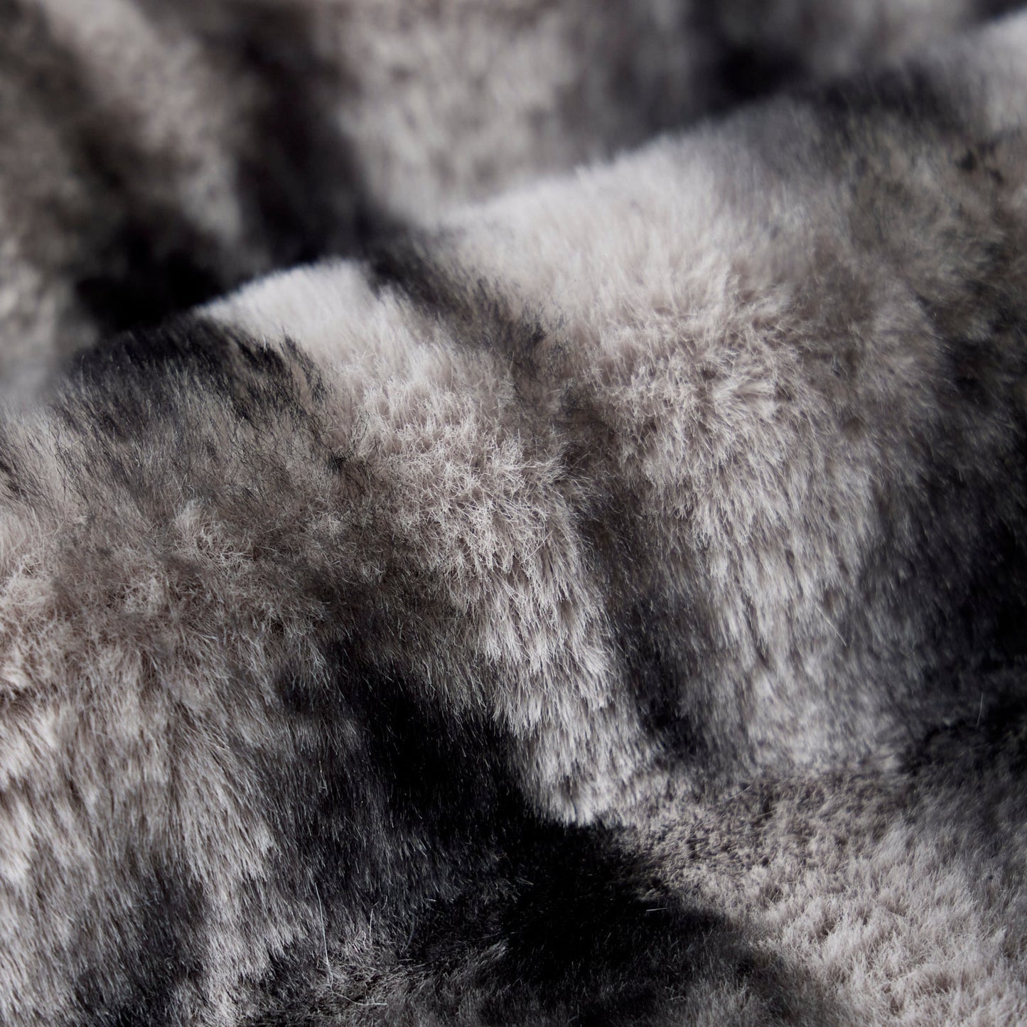 Graphite/Black Luxe Cuddle Nube Fabric - 58"/60" per yard