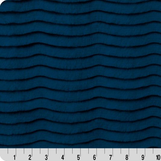 Luxe Cuddle Oceana Dark Sea 58" Fabric per Yard