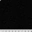 Luxe Cuddle Paws Black Fabric - 58" to 60" per Yard