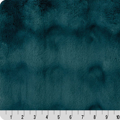 Tela Luxe Cuddle Powderpuff Spruce - 58" por Yarda