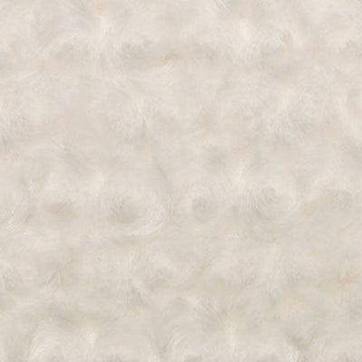 Tissu Luxe Cuddle Rose Ivoire - 58" de large, vendu au mètre