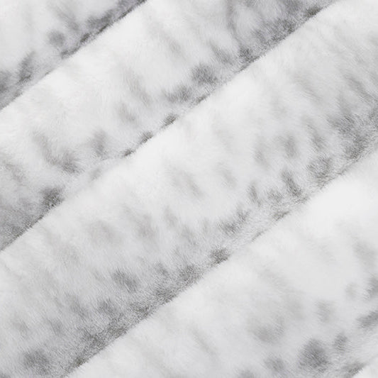 Silver Luxe Cuddle Savanna Fabric - 58"/60" per Yard