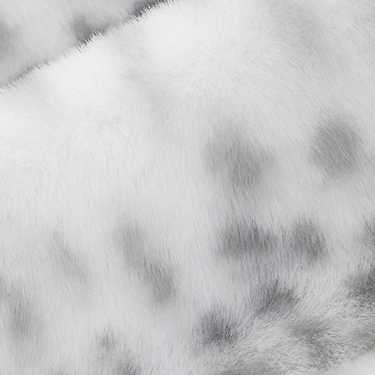 Silver Luxe Cuddle Savanna Fabric - 58"/60" per Yard
