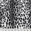 Snow/Black Luxe Cuddle Savanna Fabric - Premium Plush