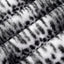 Snow/Black Luxe Cuddle Savanna Fabric - Premium Plush