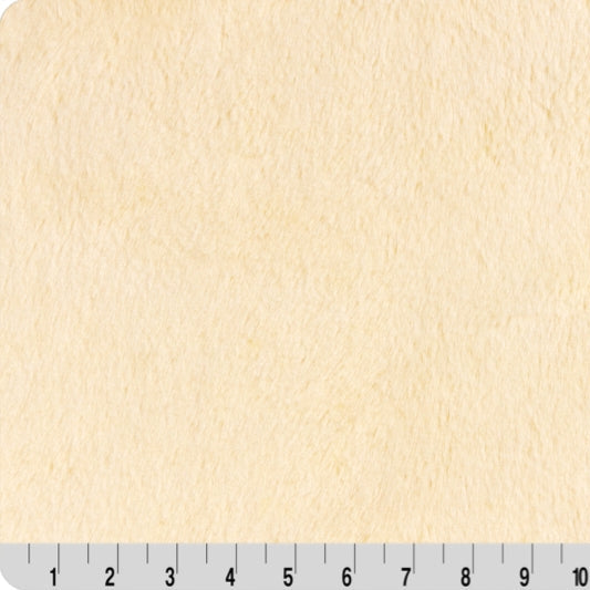Tela Meringue Luxe Cuddle Snow Bunny - 58"/60" por Yarda
