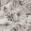 Tissu Luxe Cuddle Hibou des Neiges en Pewter - 58" de large