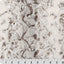Tissu Luxe Cuddle Hibou des Neiges en Pewter - 58" de large