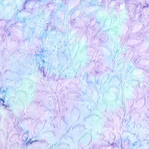 Luxe Cuddle Sorbet Poppy Pixie Fabric - 58" Width