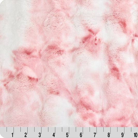 Luxe Cuddle Sorbet Powderpuff Rosewater Fabric - 58" Wide