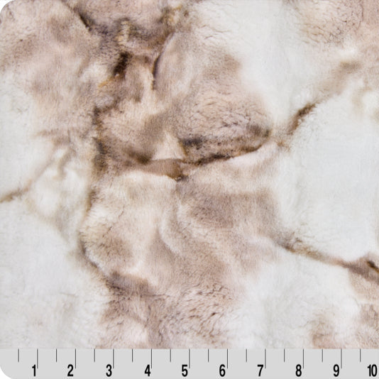 Tissu Luxe Cuddle Sorbet Powderpuff - 58" de large