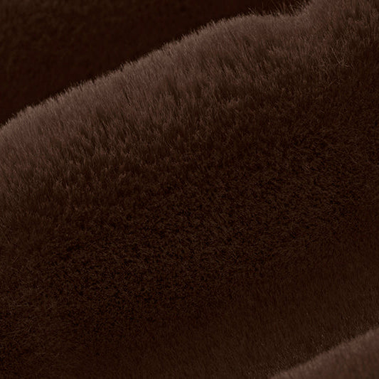 Luxe Cuddle Sydney Chocolate Fabric - 58" Wide