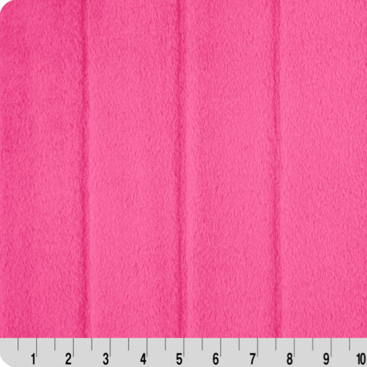 Tela Luxe Cuddle Sydney Fucsia - 58" de Ancho