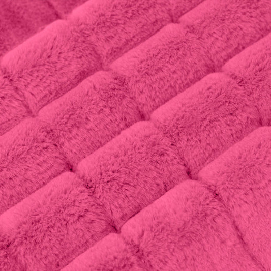 Tela Luxe Cuddle Sydney Fucsia - 58" de Ancho