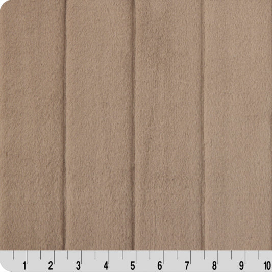 Tela Luxe Cuddle Sydney Simply Taupe - 58" de ancho