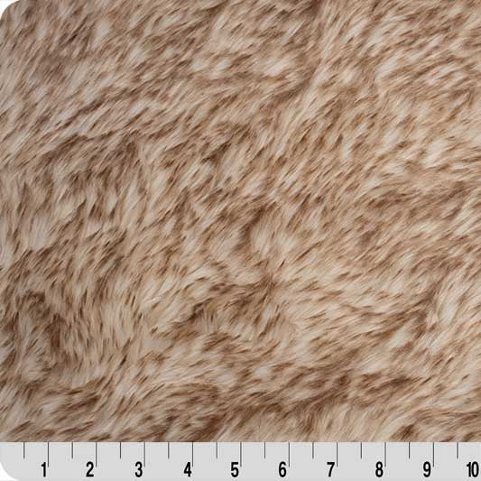 Luxe Cuddle Teddy Honey Bear Fabric - 58"/60" per yard
