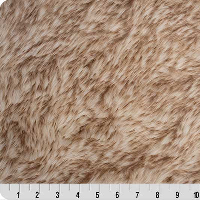 Tissu Luxe Cuddle Teddy Honey Bear - 58"/60" par yard
