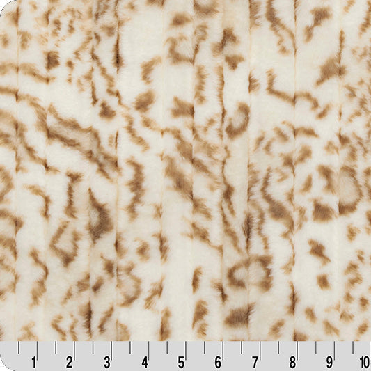 Cappuccino Luxe Cuddle Bengal Fabric - 58"/60" per yard