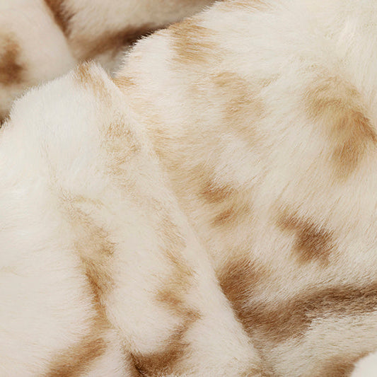 Cappuccino Luxe Cuddle Bengal Fabric - 58"/60" per yard