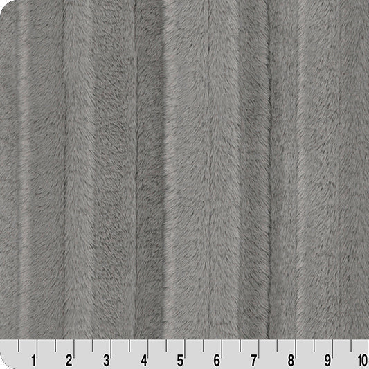 Luxe Cuddle Vienna Graphite Fabric - 58" Width