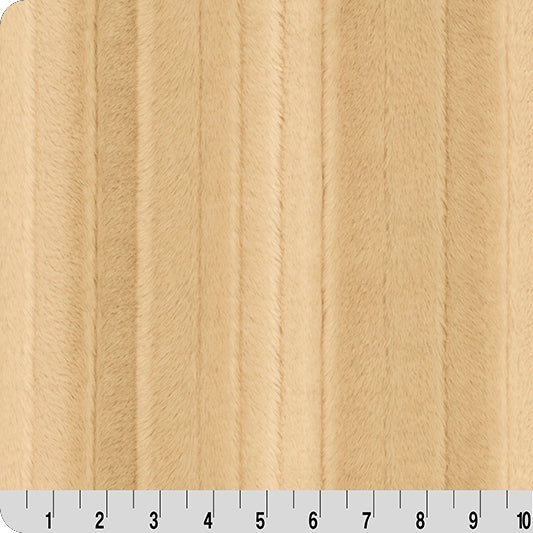 Tissu Luxe Cuddle Vienna Latte 58" par yard