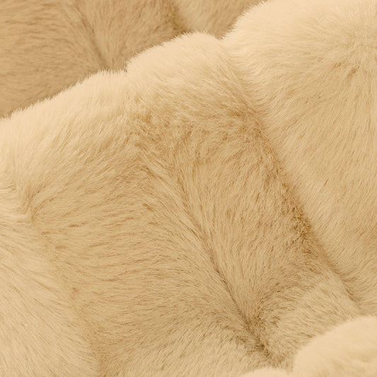Tissu Luxe Cuddle Vienna Latte 58" par yard