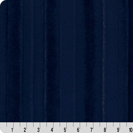 Tela Luxe Cuddle Viena Marina - 58" por yarda